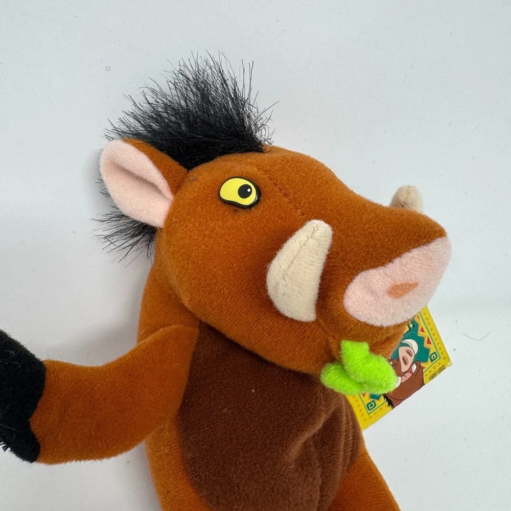 Disney The Lion King Simba's‎ Pride Beanie Plush Pumbaa Mattel 1998 6 Inch